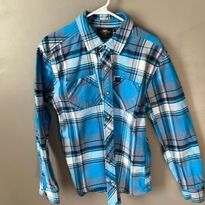 Harley Davidson button down, mens size small